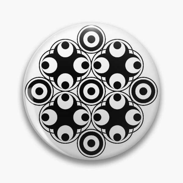 Item preview, Black and White Abstract Art Deco Pattern designed and sold by TMBTM.