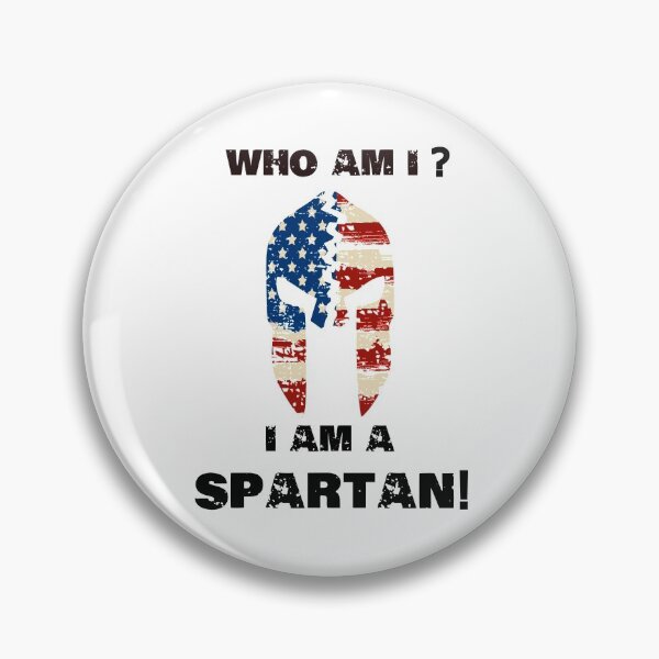 Item preview, Who am I? I am a Spartan! designed and sold by The Fit.
