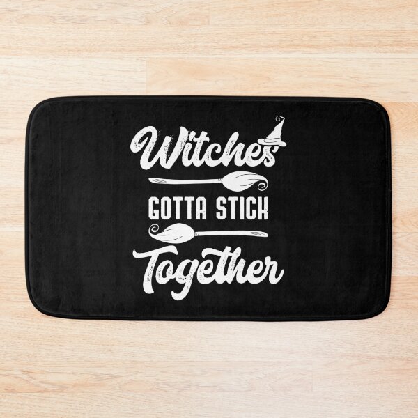 Artikelvorschau, Witches Gotta Stick Together Spooky Halloween Gift entworfen und verkauft von haselshirt.
