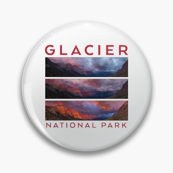 Item preview, Glacier National Park Sunrise designed and sold by AvocaSpring.