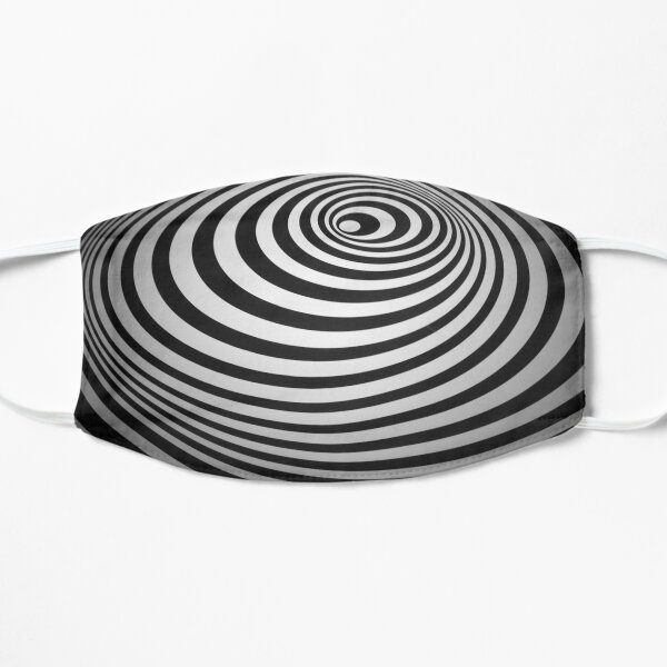Vertigo Black and White Flat Mask