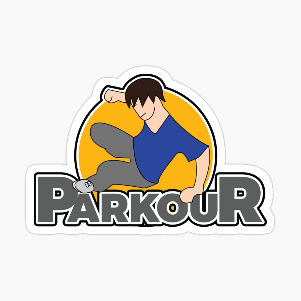 Awesome And Cool Parkour Tshirt Design Parkour Logo Baby One Piece By Customdesign0 Redbubble