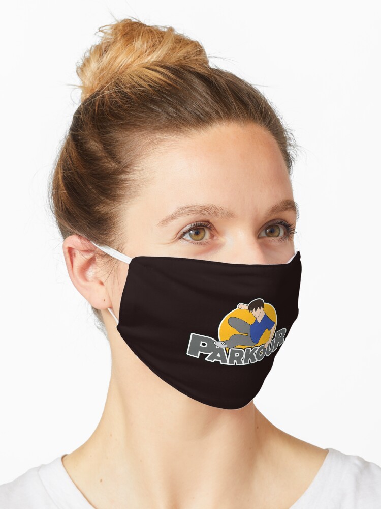 Awesome And Cool Parkour Tshirt Design Parkour Logo Mask By Customdesign0 Redbubble