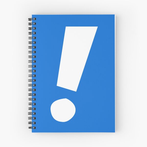 Item preview, White exclamation mark designed and sold by Davidfs.