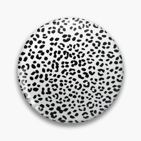 Item preview, Black and White Snow Leopard Pattern designed and sold by Design Minds Boutique.