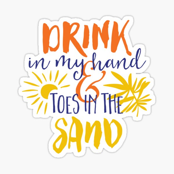 Item preview, DRINK IN MY HAND designed and sold by gadgetworld.