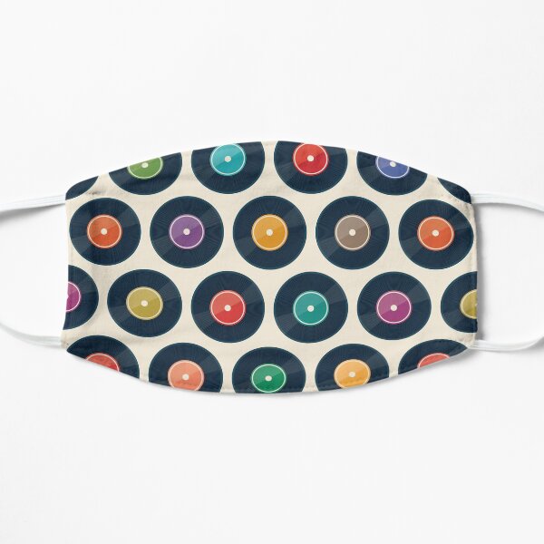 Vinyl Record Collection Mask