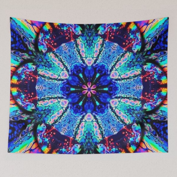 Item preview, "Mandala Flower" by Superfluidsoul Studio designed and sold by superfluidsoul.