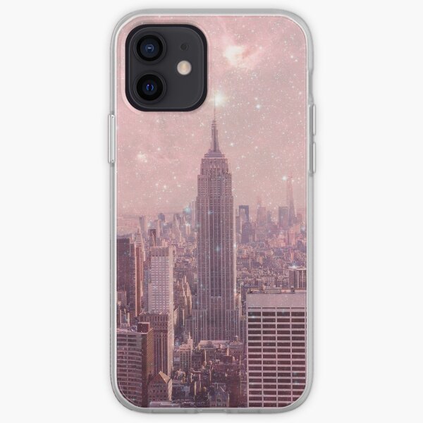 Stardust Covering New York iPhone Soft Case