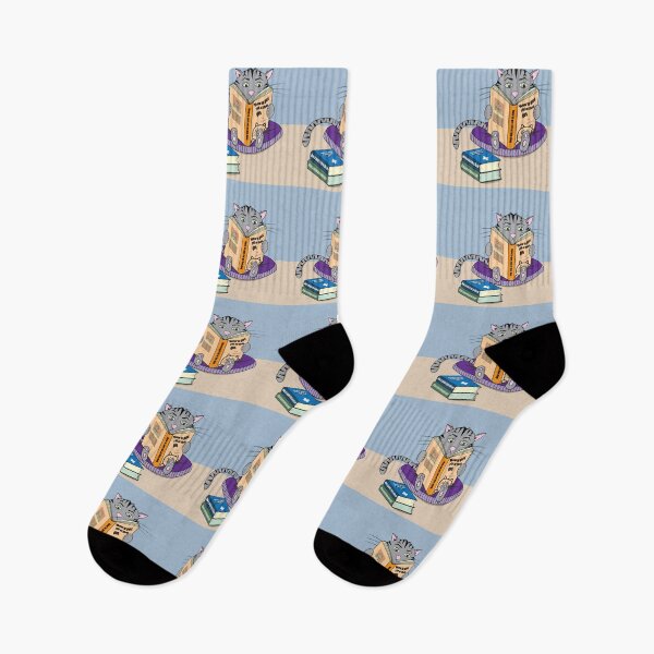 Item preview, Reading cat in confinement designed and sold by iCraftCafe.