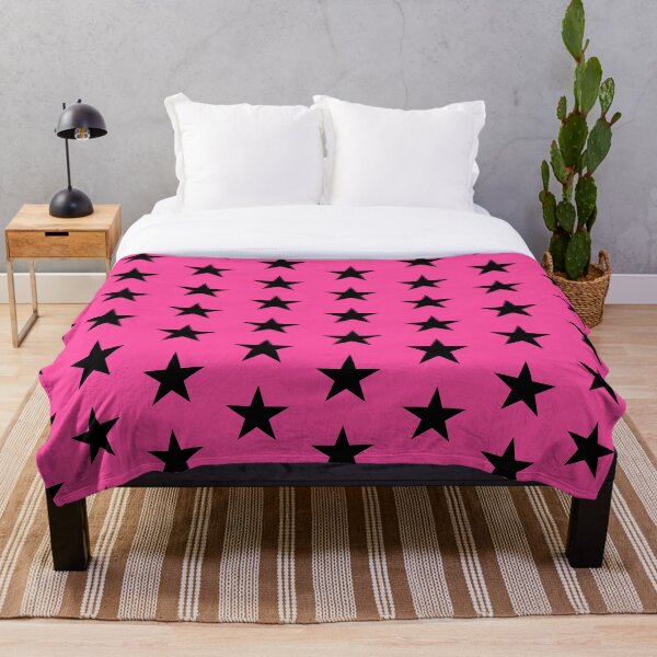 Item preview, Patrón de estrellas rosa y negro designed and sold by DesignCats.