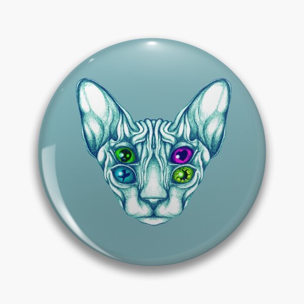 Item preview, Blue Sphynx Eyes designed and sold by fakeface.