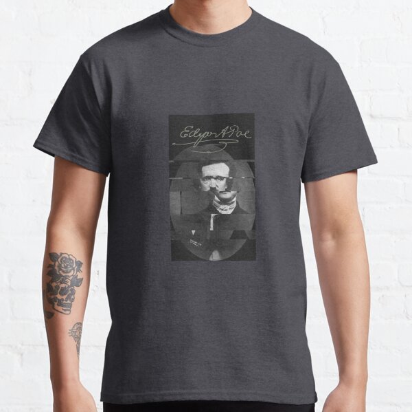 The glitch of Edgar Allan Poe Classic T-Shirt
