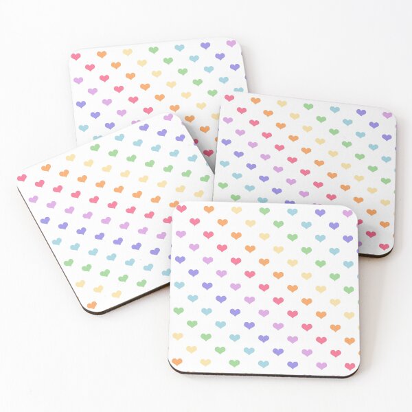 Item preview, Rainbow Hearts designed and sold by sugarhai.