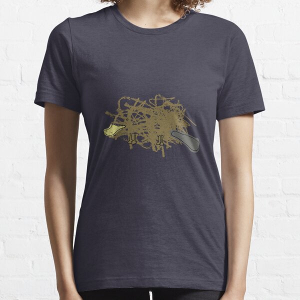 Scribble Platypus Essential T-Shirt