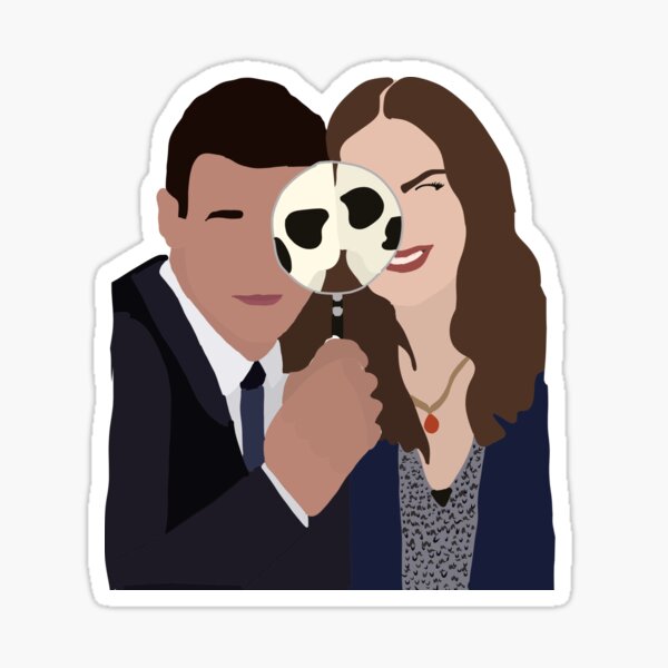 Item preview, Minimalist Temperance Brennan and Seeley Booth designed and sold by oliviaraep.