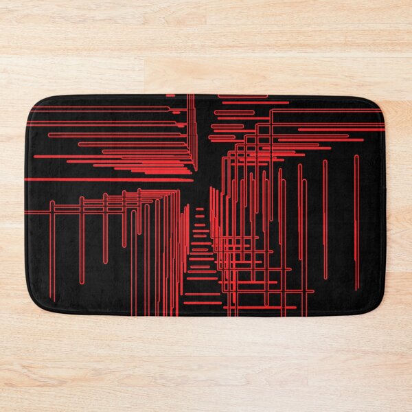 Item preview, Galaxy space geometry red black futuristic designed and sold by Carolina Salazar.