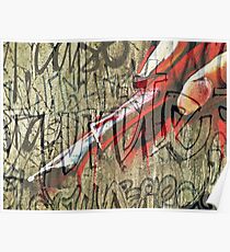 I have seen the writing on the wall Poster