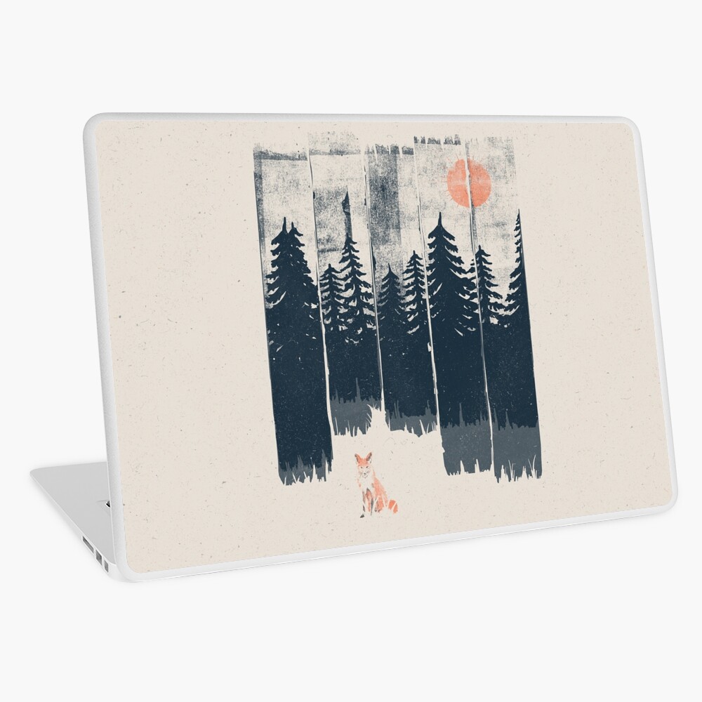 A Fox in the Wild... Laptop Skin