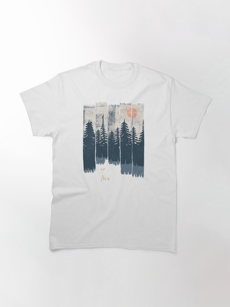 Thumbnail 3 of 7, Classic T-Shirt, A Fox in the Wild... designed and sold by ndtank.