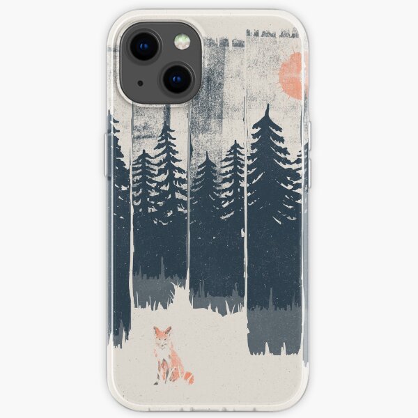 Un renard dans la nature ... Coque souple iPhone