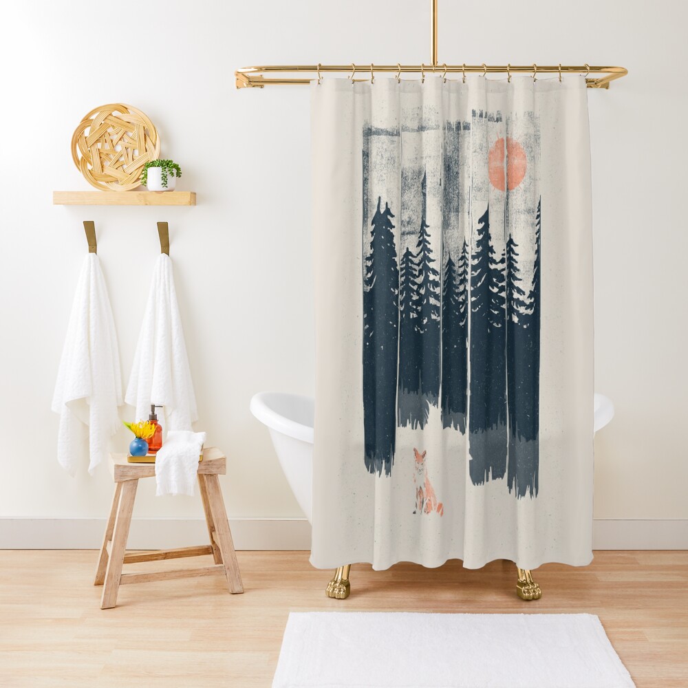 A Fox in the Wild... Shower Curtain