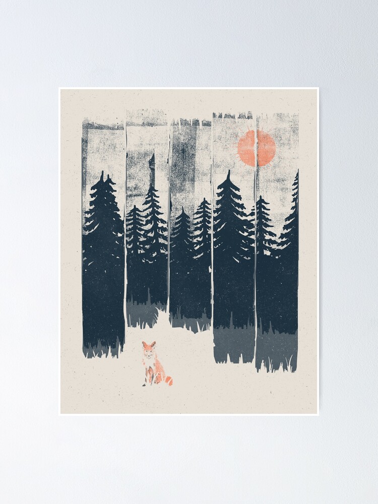 Alternate view of A Fox in the Wild... Poster
