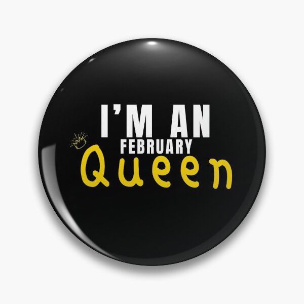Item preview, BIRTHDAY T-SHIRT I'M AN FEBRUARY QUEEN designed and sold by CYGIS STORE.