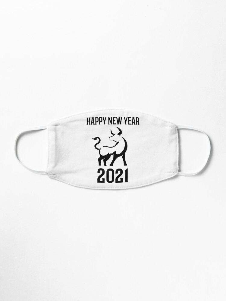 Masque « BONNE ANNÉE 2021 », par creativeliberty | Redbubble