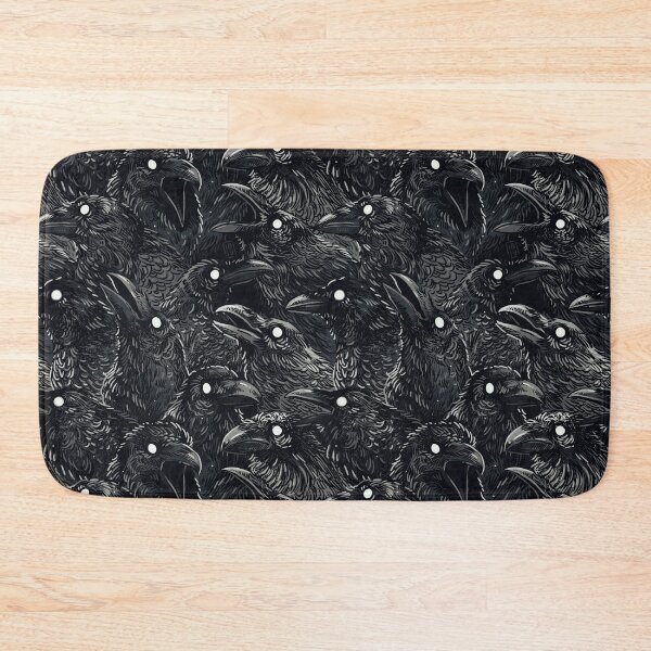 Item preview, Raven pattern 2 designed and sold by freeminds.