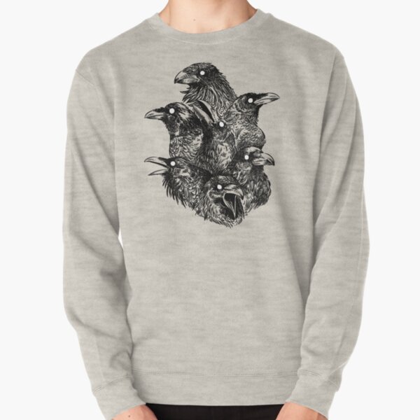 Raven pattern 2 Pullover Sweatshirt