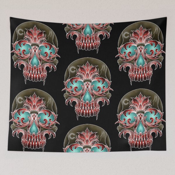 Item preview, Victorian Skull  designed and sold by Zancho.
