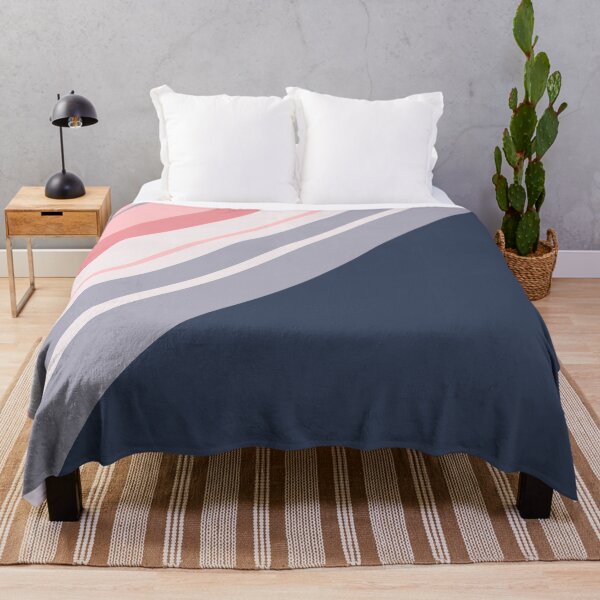 Item preview, Blue and pink pink diagonal stripes designed and sold by BattaAnastasia.