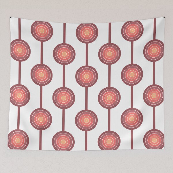 Item preview, Retro circles pattern designed and sold by BattaAnastasia.