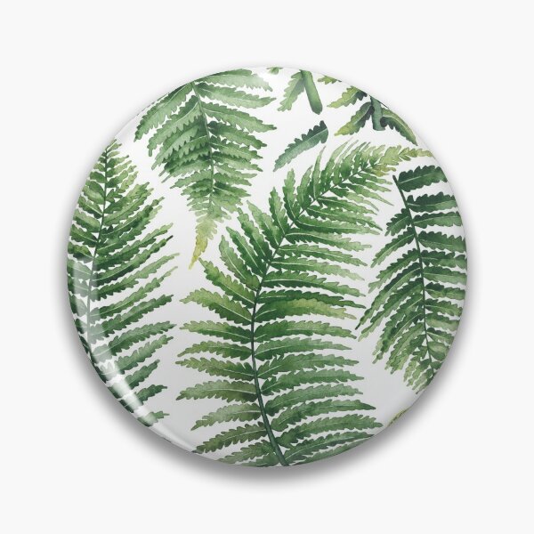 Item preview, Watercolor fern leaves designed and sold by Ekaterina Glazkova.