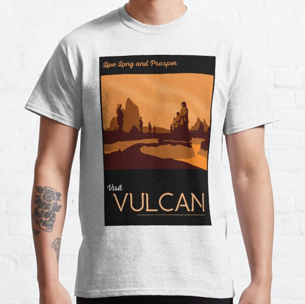 Vulcan Travel Poster Classic T-Shirt