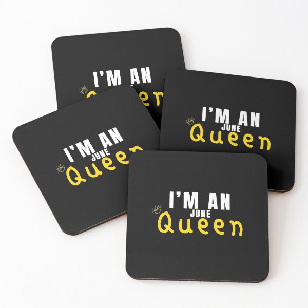 Item preview, BIRTHDAY T-SHIRT I'M AN JUNE QUEEN designed and sold by CYGIS STORE.