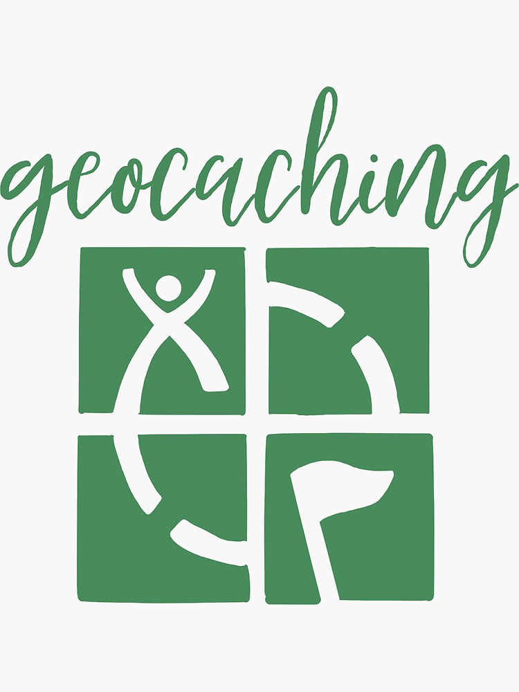 Geocaching Logo  Sticker for Sale by elaina2005