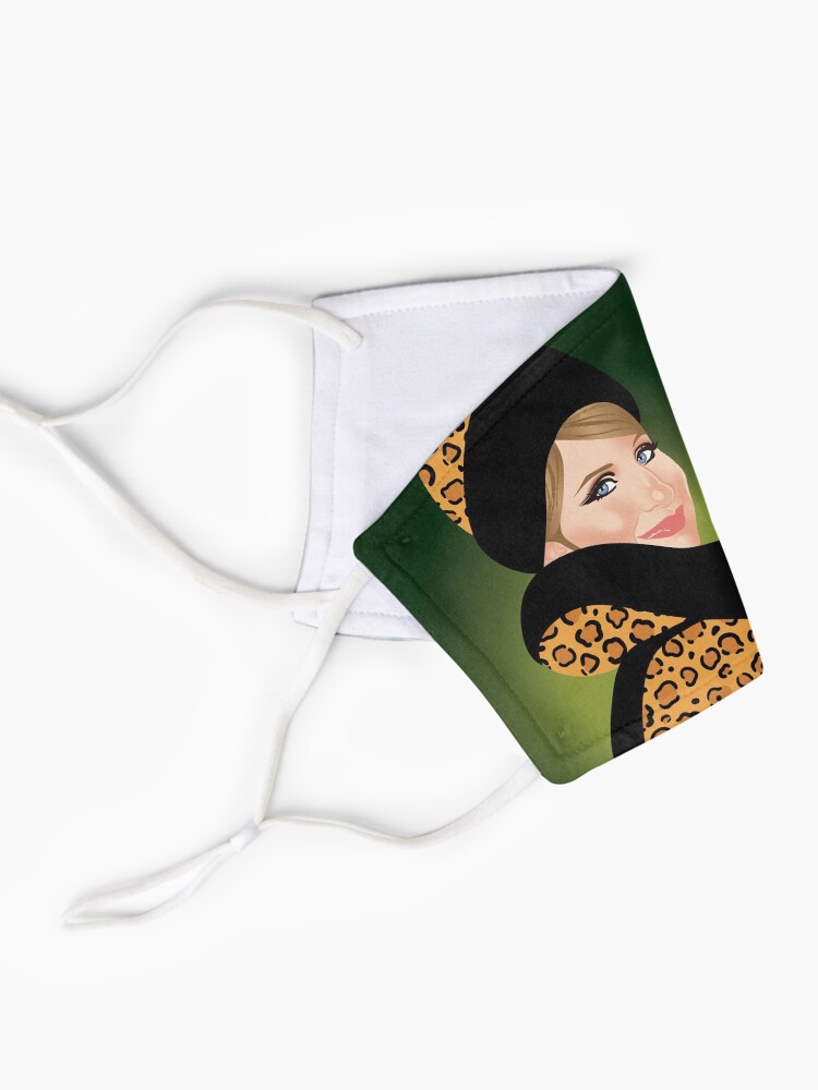 Alternate view of Leopard Mask