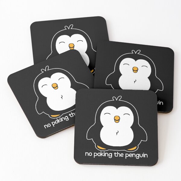 Item preview, No Poking The Penguin designed and sold by ironydesigns.