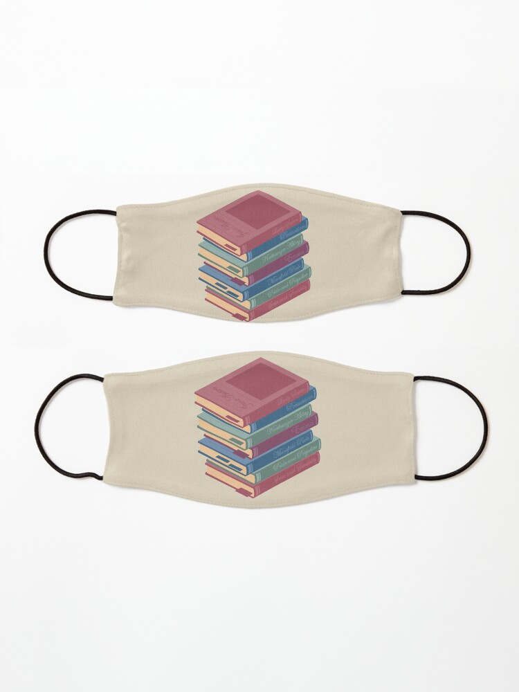 Alternate view of Jane Austen novels pile of books Mask