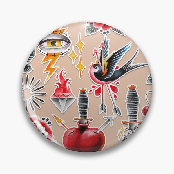 Item preview, Old school watercolor collection designed and sold by Ekaterina Glazkova.
