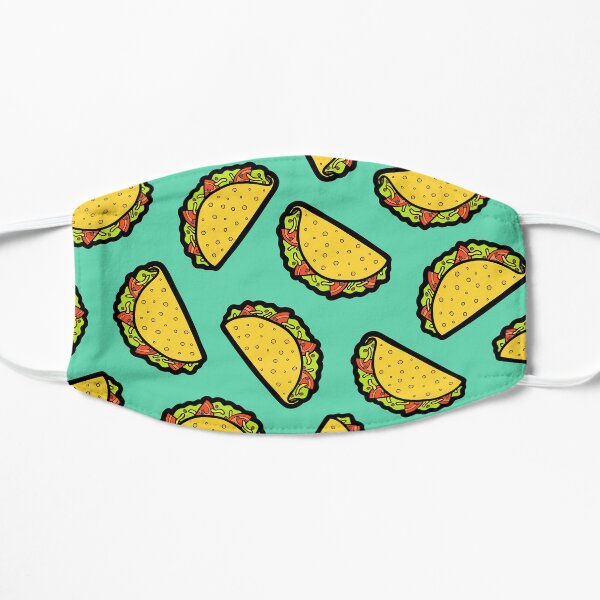It's Taco Time! Flat Mask