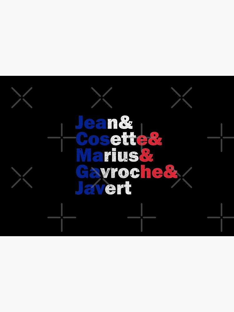 Les Misérables - Characters by PrintablesP