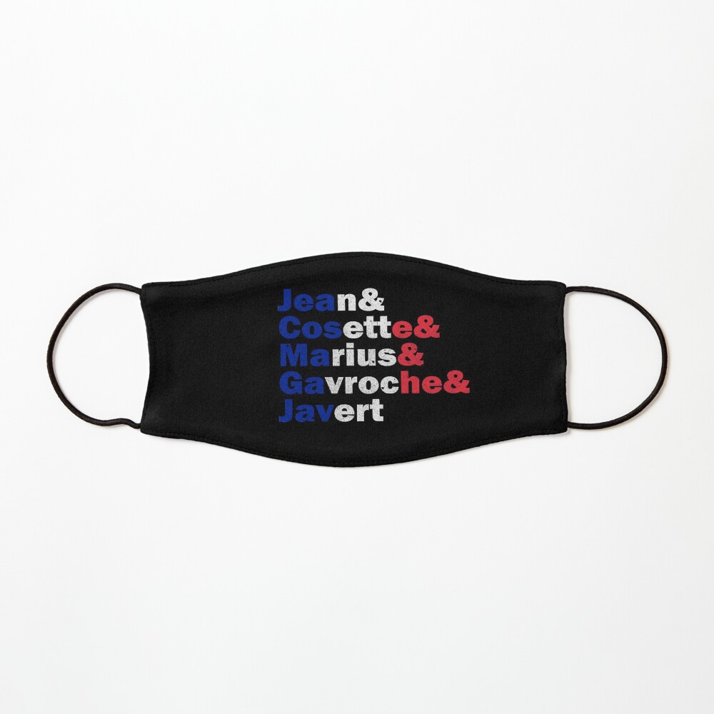 Les Misérables - Characters Mask