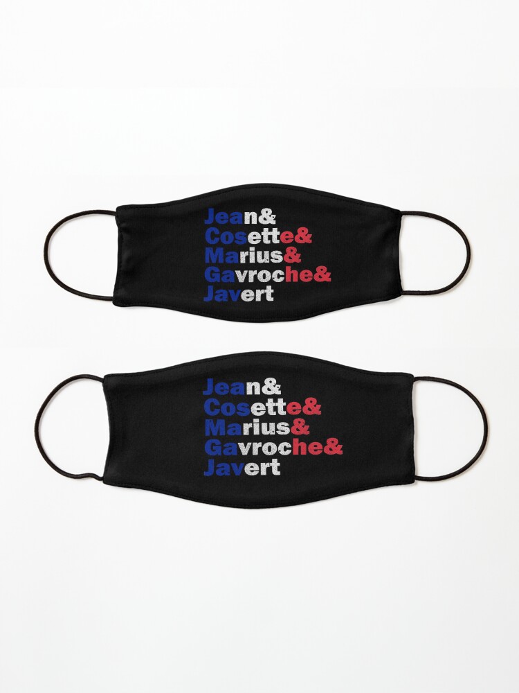 Alternate view of Les Misérables - Characters Mask