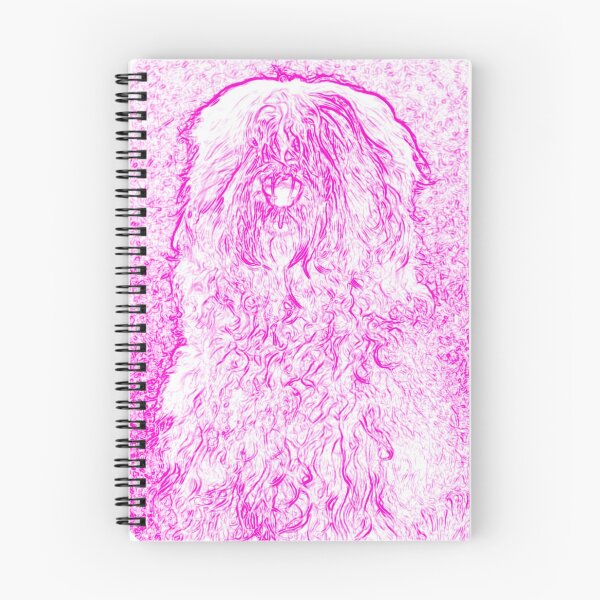 Item preview, Old English Sheepdog pink designed and sold by Moonyflower.