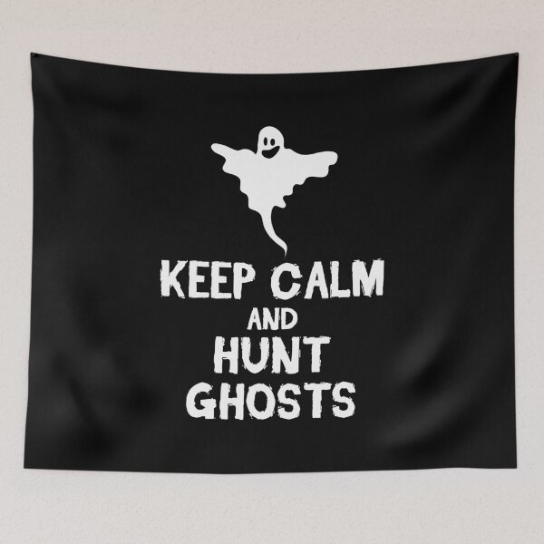 Item preview, Keep Calm And Hunt Ghosts Spooky Halloween Gift designed and sold by haselshirt.