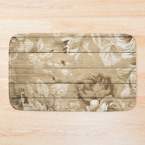 Item preview, Shabby Chic Country Floral Peony Wood designed and sold by livianasgifts.