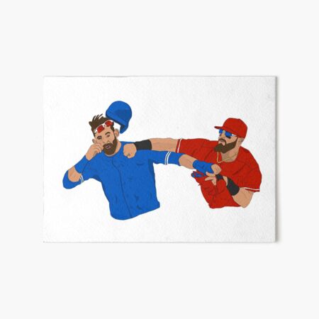 Jose Bautista Punch Rougned Odor Poster for Sale by BornOfGoalers